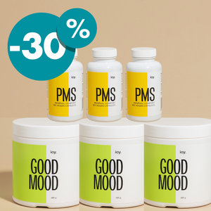 ioy. GOOD MOOD + ioy.PMS for women's health - ioy.healthcare